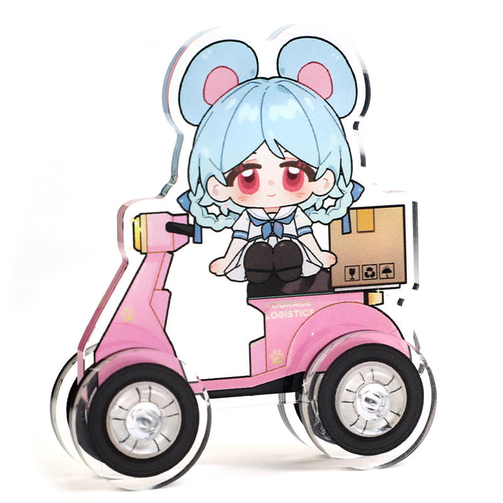 オリジナルアクリルミニ乗り物ミニカースタンド