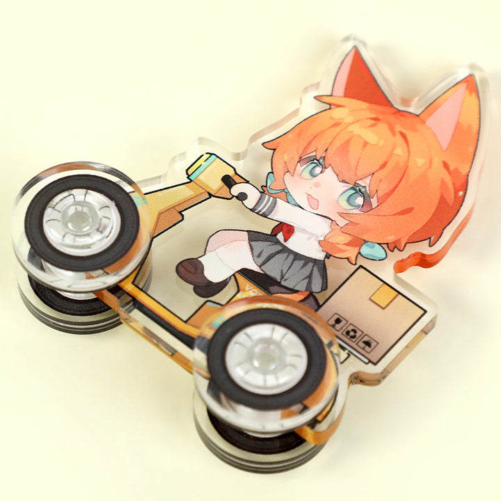 オリジナルアクリルミニ乗り物ミニカースタンド