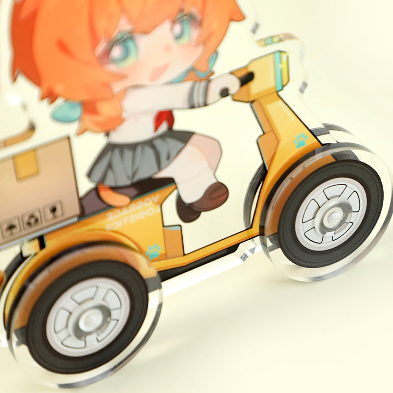 オリジナルアクリルミニ乗り物ミニカースタンド