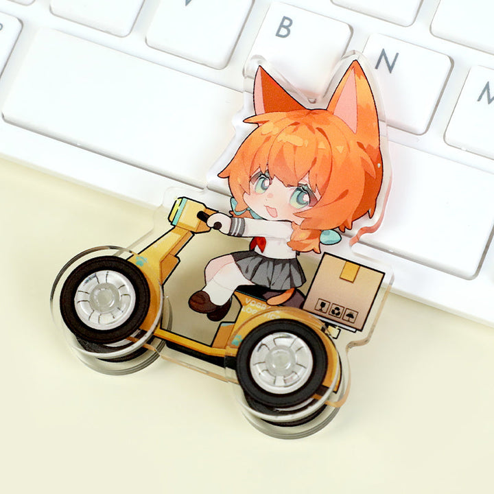 オリジナルアクリルミニ乗り物ミニカースタンド