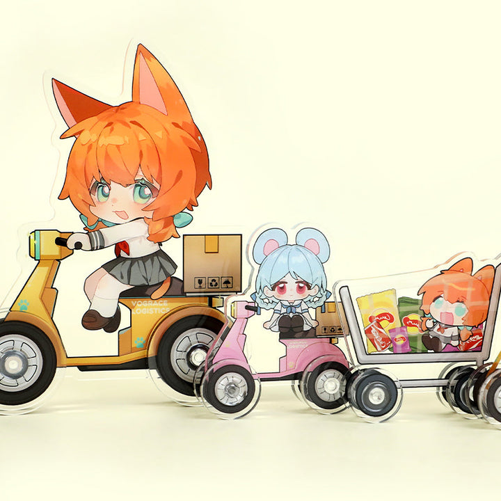 オリジナルアクリルミニ乗り物ミニカースタンド