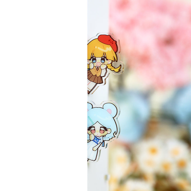 Custom Acrylic Side Fridge Magnets - VOGRACE