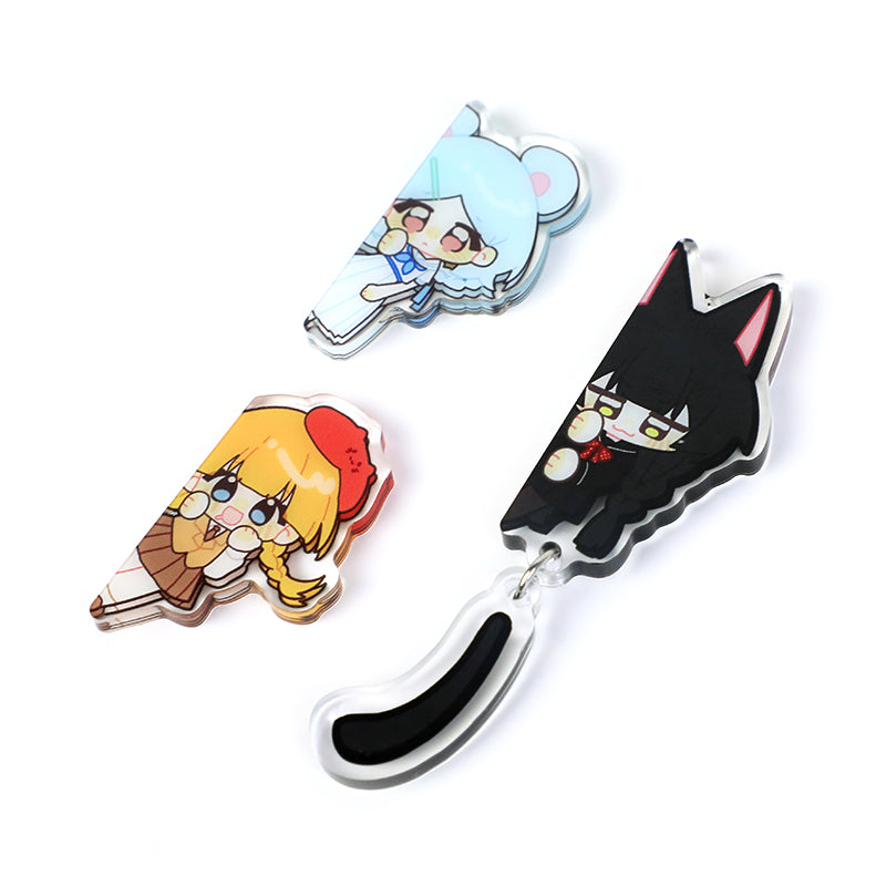 Custom Acrylic Side Fridge Magnets - VOGRACE