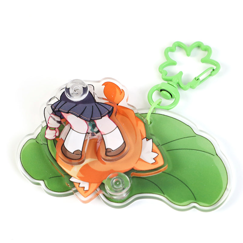 オリジナルゆらゆらアクリルキーホルダー