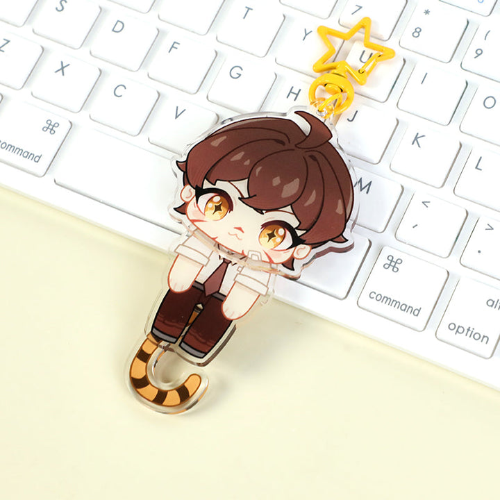 オリジナルゆらゆらアクリルキーホルダー