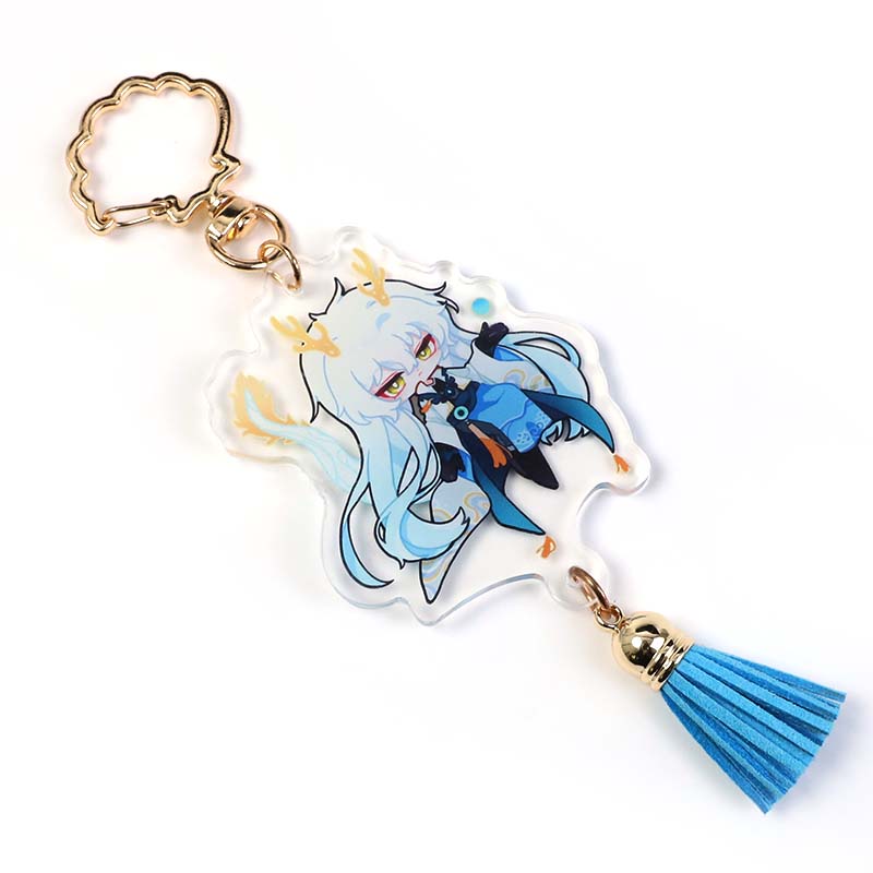 Custom Acrylic Tassel Keychains - VOGRACE