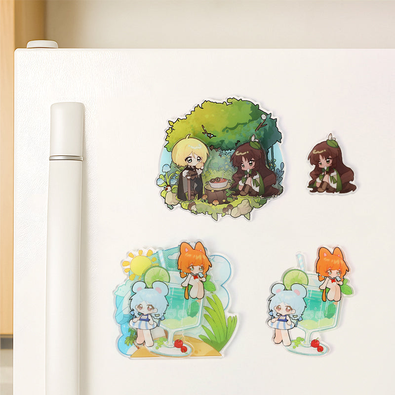 オリジナルクリアアクリルマグネット