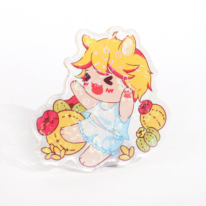 オリジナルアクリルピンバッジ