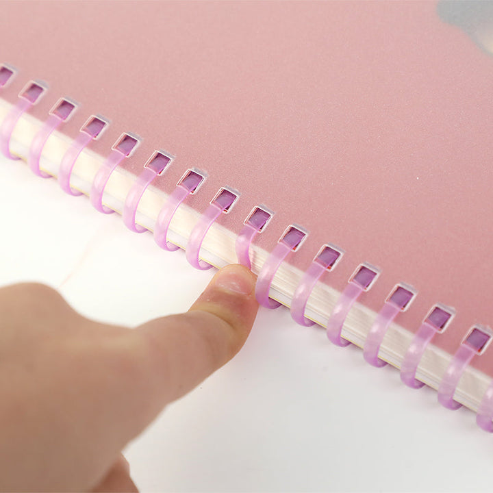 Custom Cold Foil Stamping Soft Ring Notebooks - VOGRACE