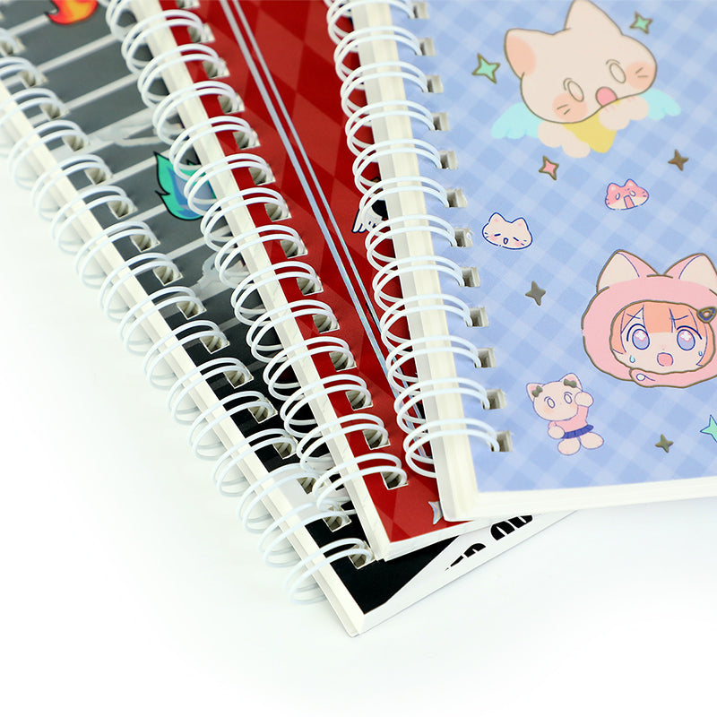 Custom Cold Foil Stamping Spiral Notebooks Printing - VOGRACE
