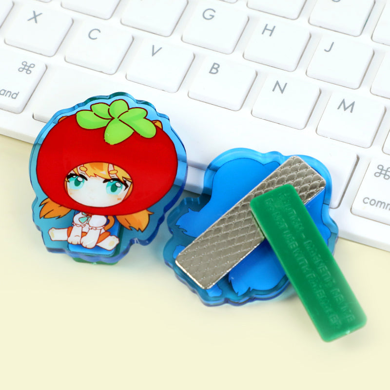 オリジナルカラーアクリルピンバッジ