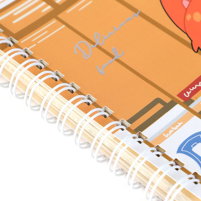 Custom Colorful Pages Spiral Notebooks Colored Paper - VOGRACE