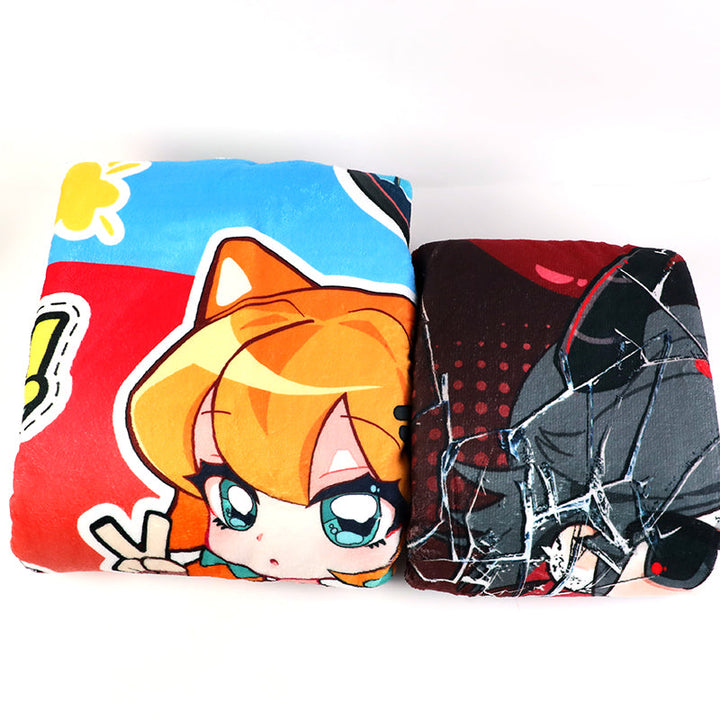 オリジナルふわふわコーラルフリースブランケット