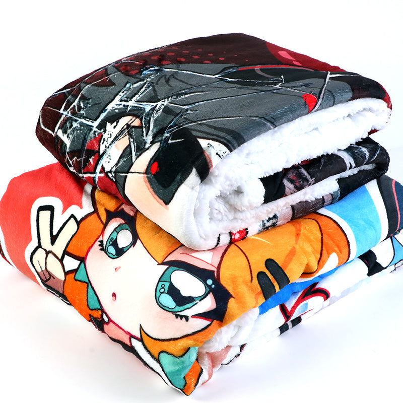 オリジナルふわふわコーラルフリースブランケット