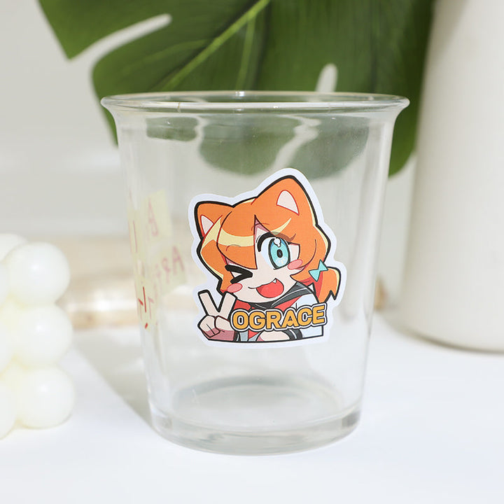 オリジナルダイカットマットステッカー