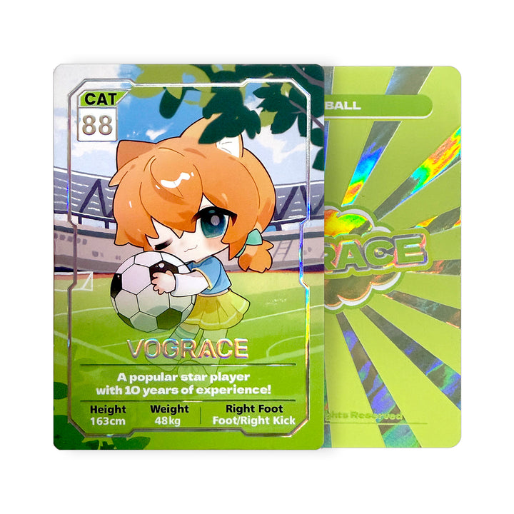 オリジナル箔押し＆厚盛りUV合紙TCGカード｜レベル4・プレミアム厚紙