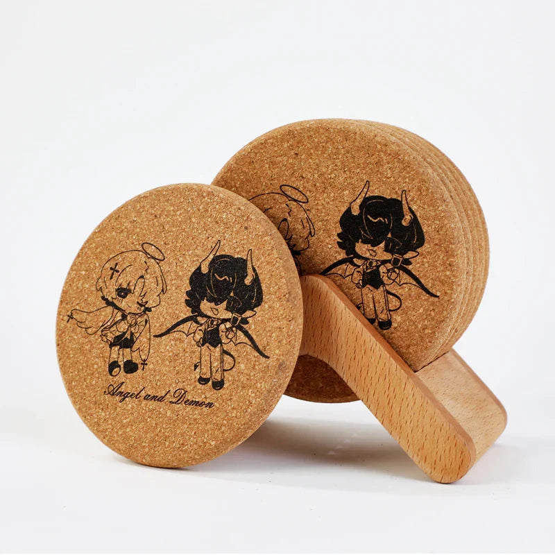 Custom Eco-Friendly Round Cork Coaster