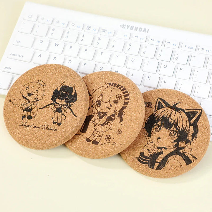 Custom Eco-Friendly Round Cork Coaster