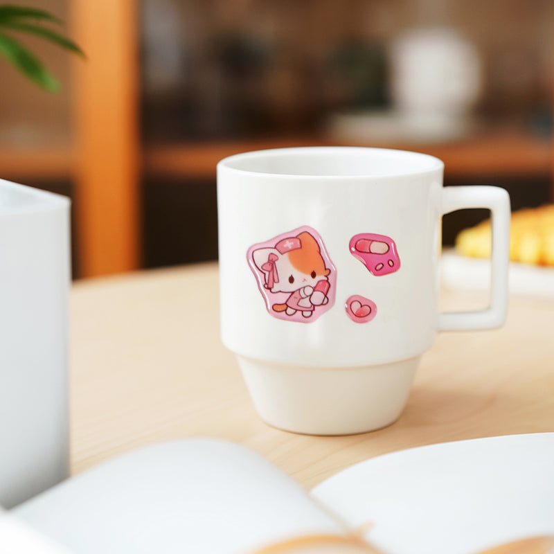 オリジナルグリッターぷっくりシール