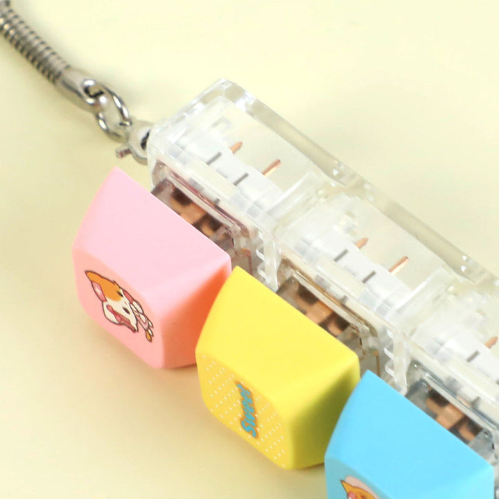 オリジナルぷにぷにキートップキーホルダー