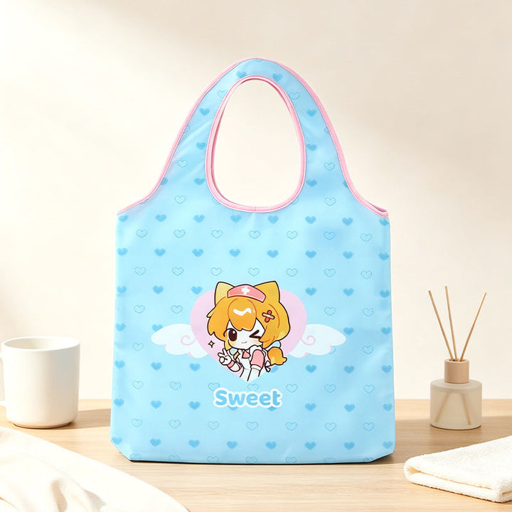 Custom Foldaway Shopper Tote Bag
