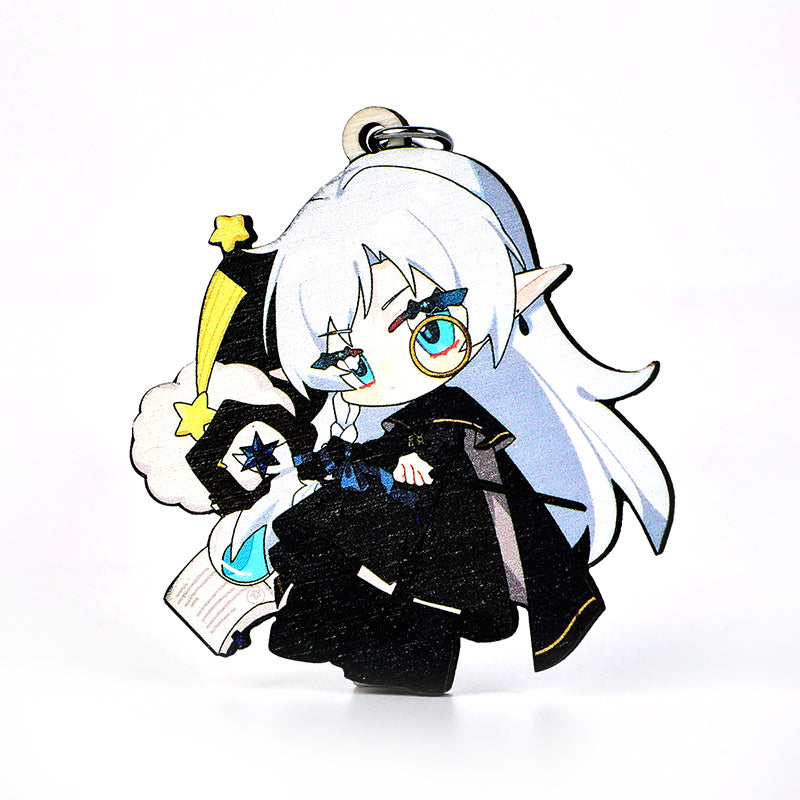 Custom Full Bleed Synthetic Wooden Keychains - VOGRACE