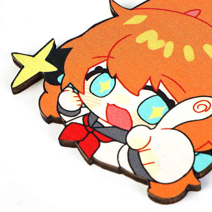 Custom Full Bleed Synthetic Wooden Keychains - VOGRACE