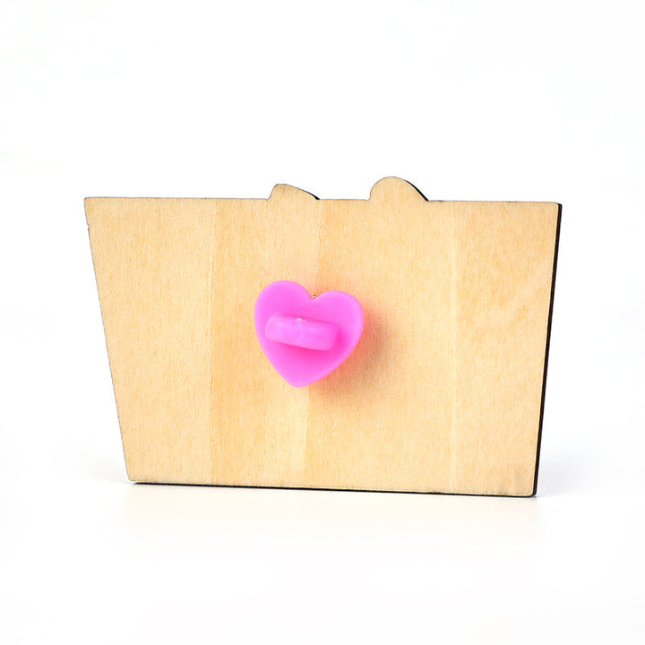 Custom Full Bleed Synthetic Wooden Pins - VOGRACE