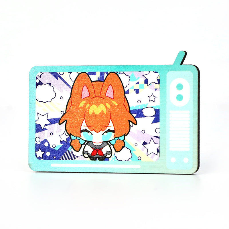 Custom Full Bleed Synthetic Wooden Pins - VOGRACE