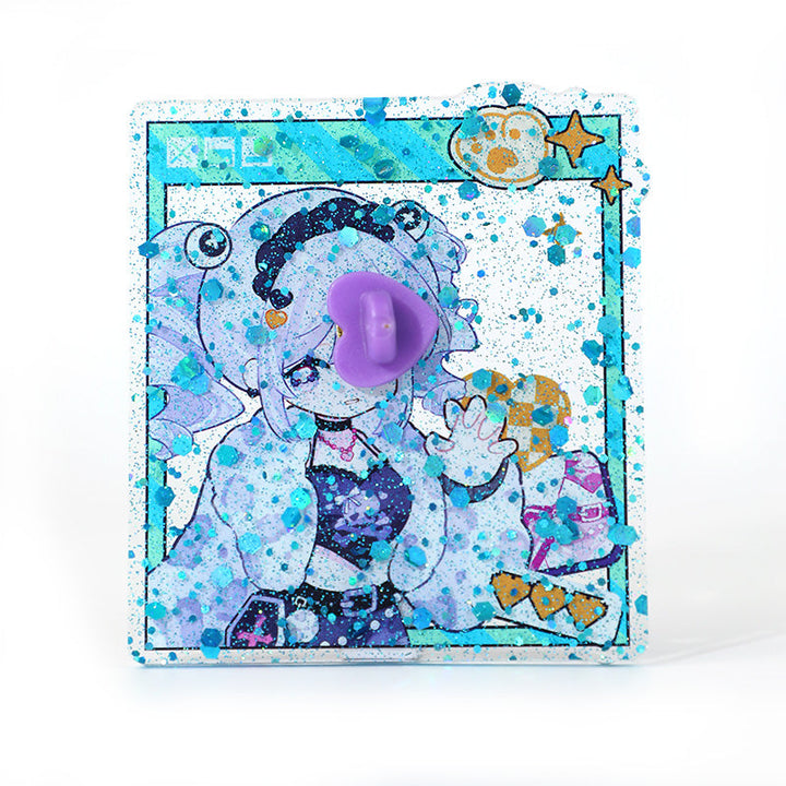 Custom Glitter Acrylic Pins - VOGRACE