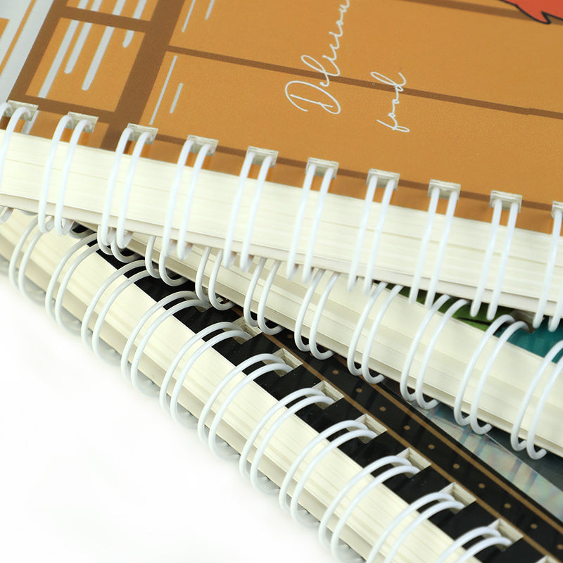 Custom Glitter Holographic Spiral Notebooks - VOGRACE