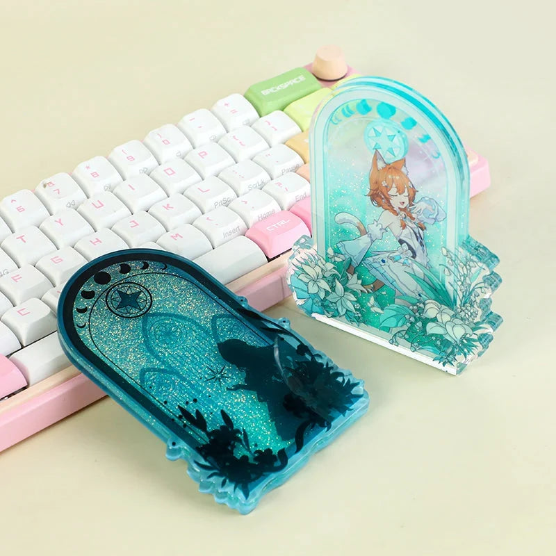 オリジナル蓄光オイル入り厚型シャカシャカアクリルスタンド