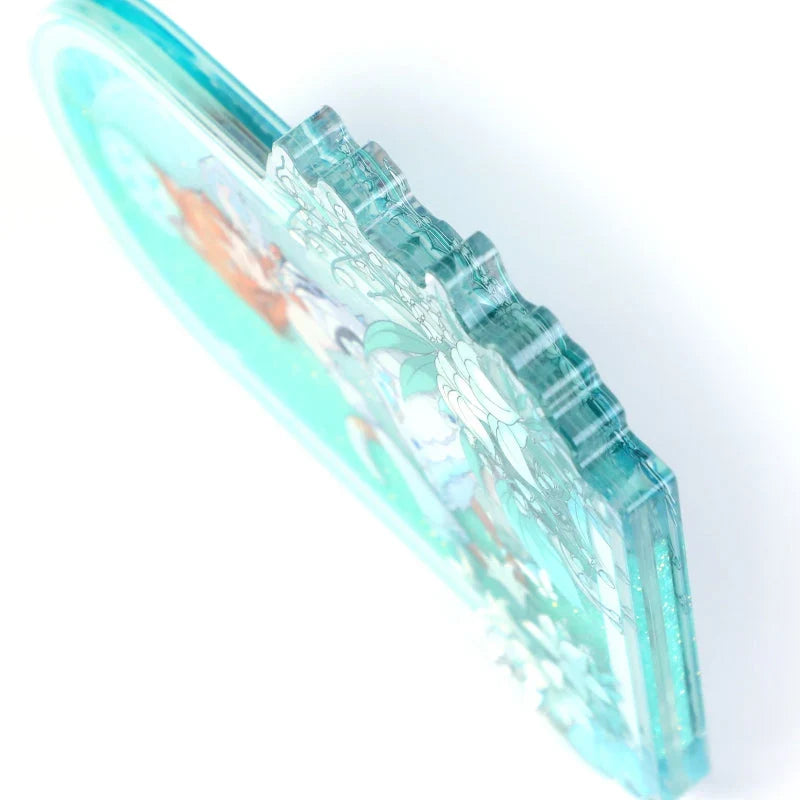 オリジナル蓄光オイル入り厚型シャカシャカアクリルスタンド