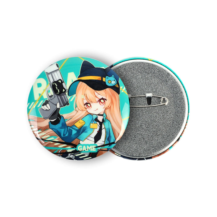 Custom Glow In The Dark Round Button Pins - VOGRACE