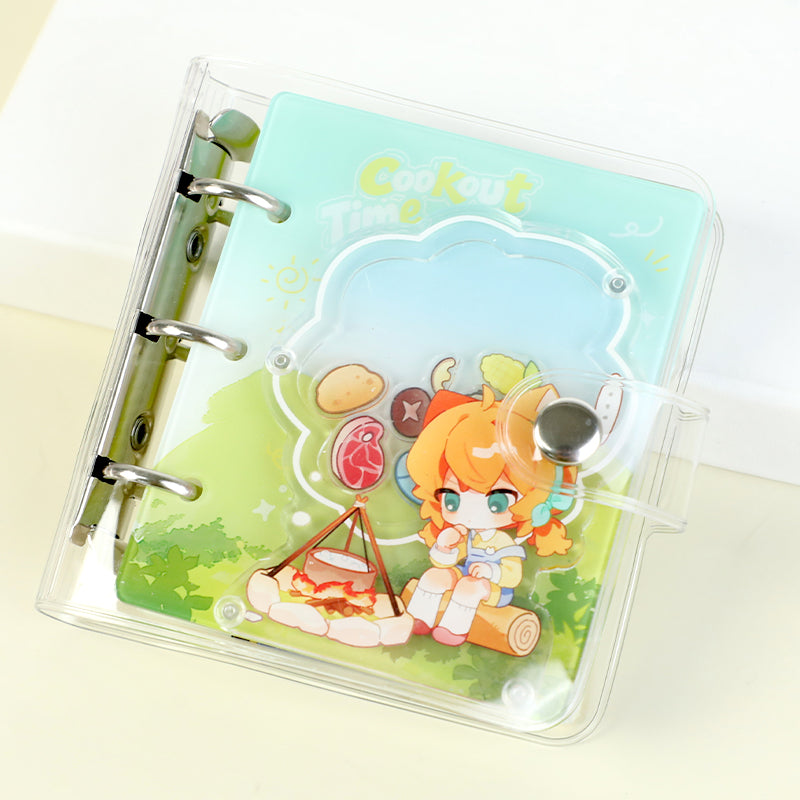 オリジナルミニアクリルトレカバインダー