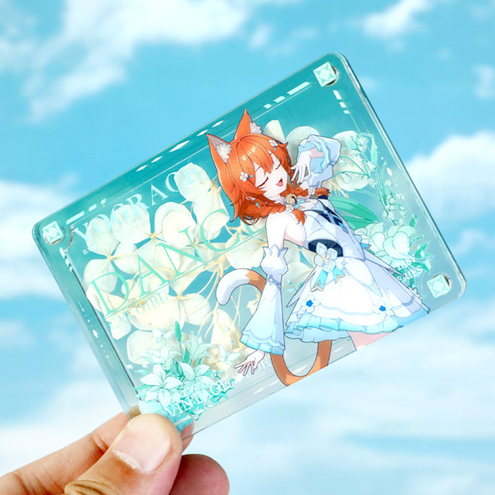 オリジナル押し花アクリルスタンド
