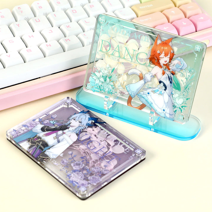 オリジナル押し花アクリルスタンド