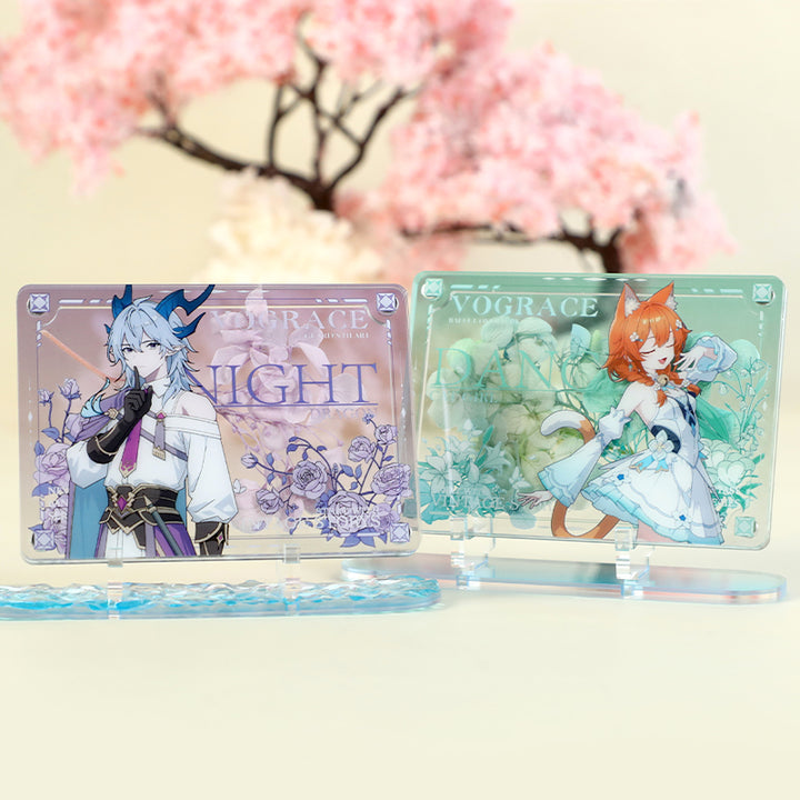 オリジナル押し花アクリルスタンド
