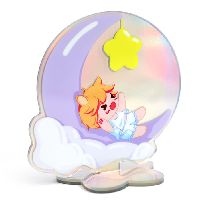 Custom Opaque Holographic Acrylic Standees - VOGRACE