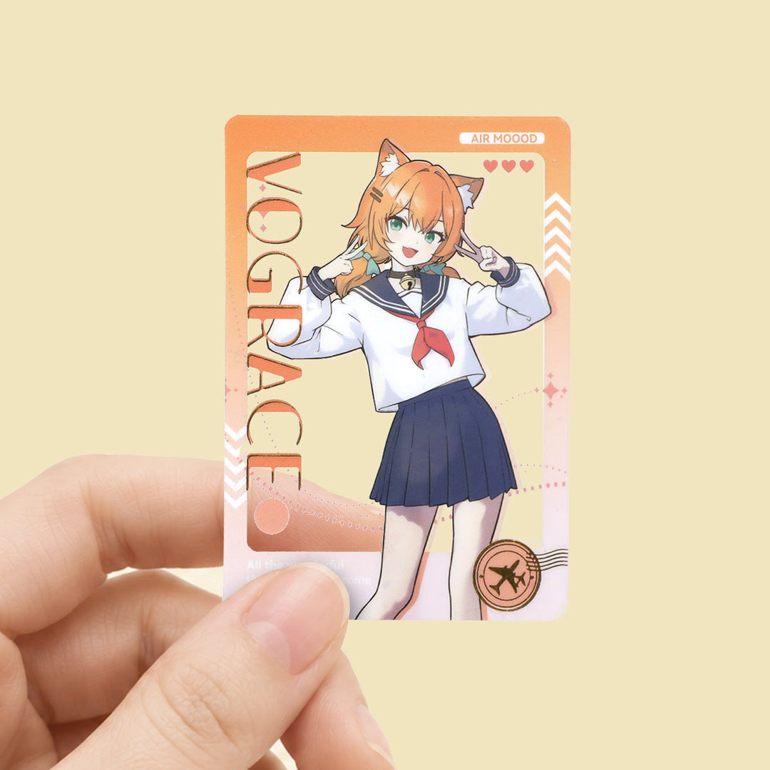 オリジナルPETクリアカード