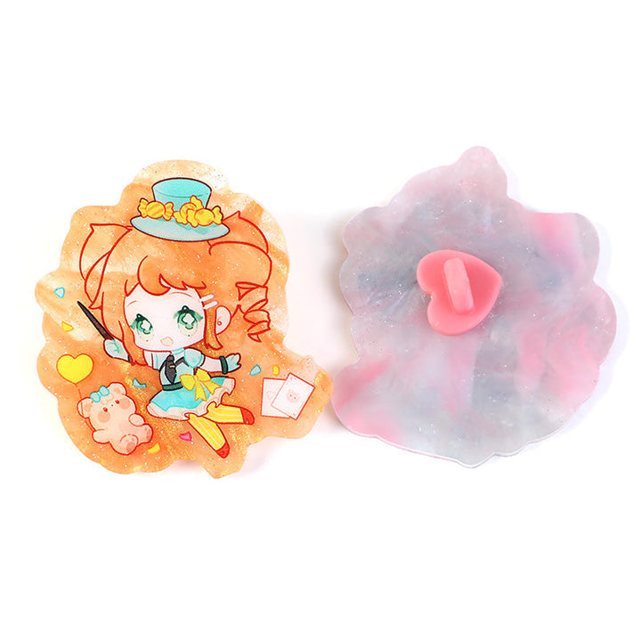 Custom Pearl Acrylic Pins - VOGRACE