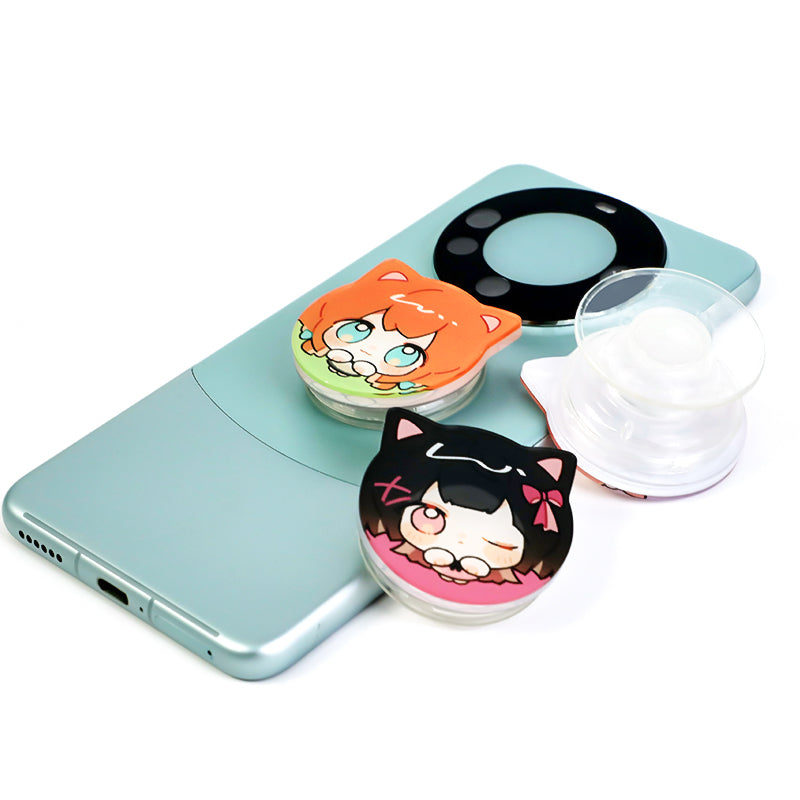 Custom Phone Grip Round Mobile Phone Holder - VOGRACE