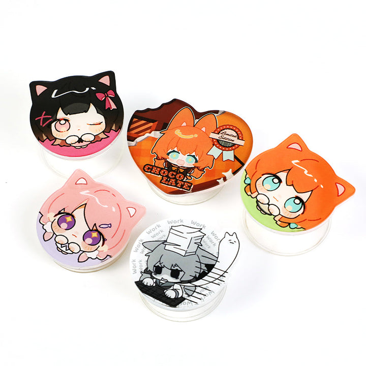 Custom Phone Grip Round Mobile Phone Holder - VOGRACE