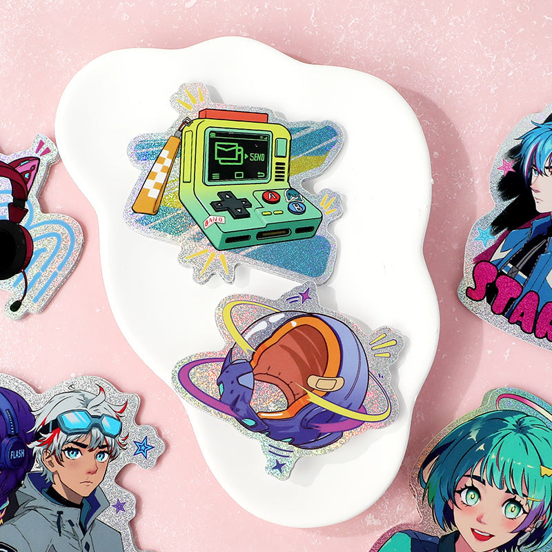 オリジナルピクシーダストステッカー