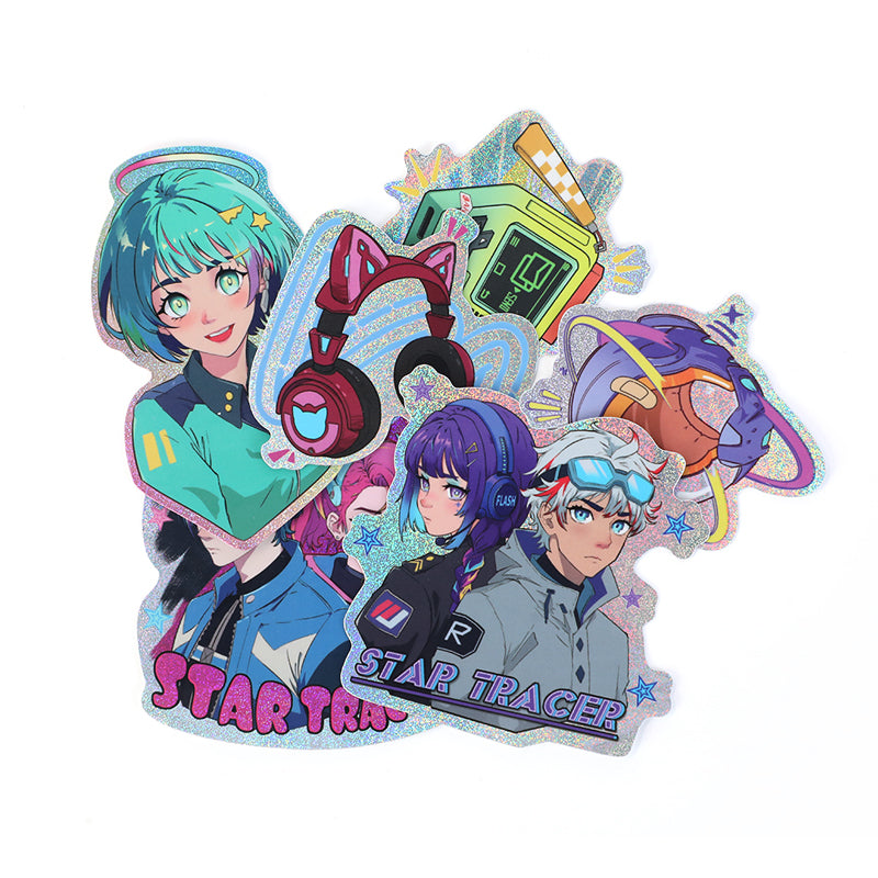 オリジナルピクシーダストステッカー