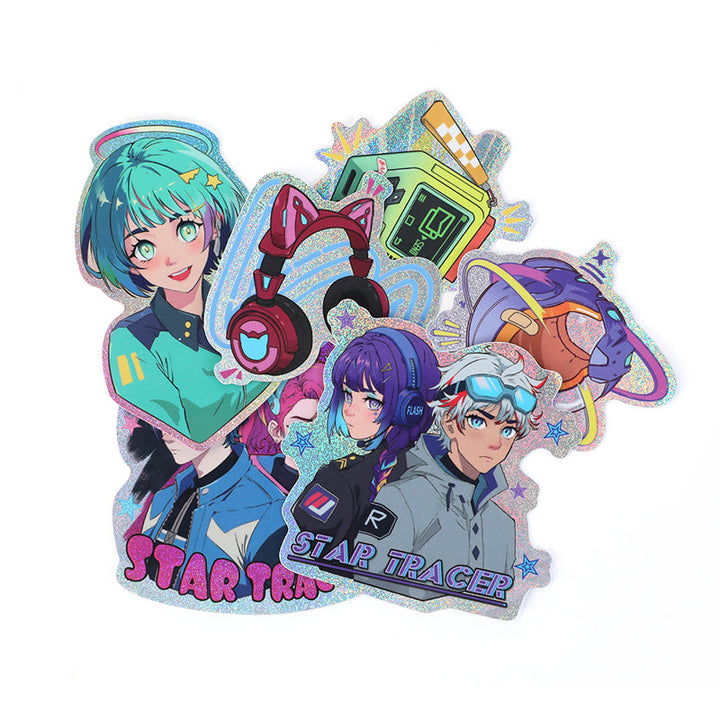 オリジナルピクシーダストステッカー