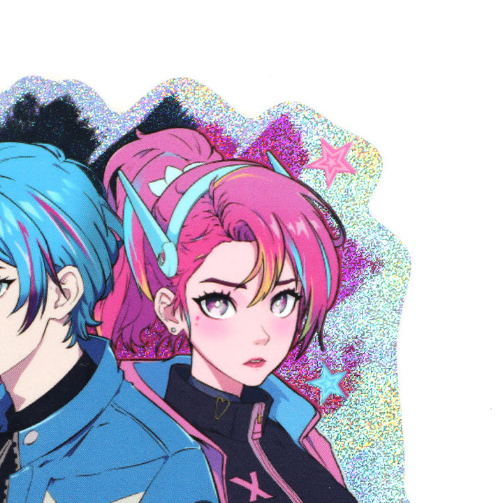 オリジナルピクシーダストステッカー