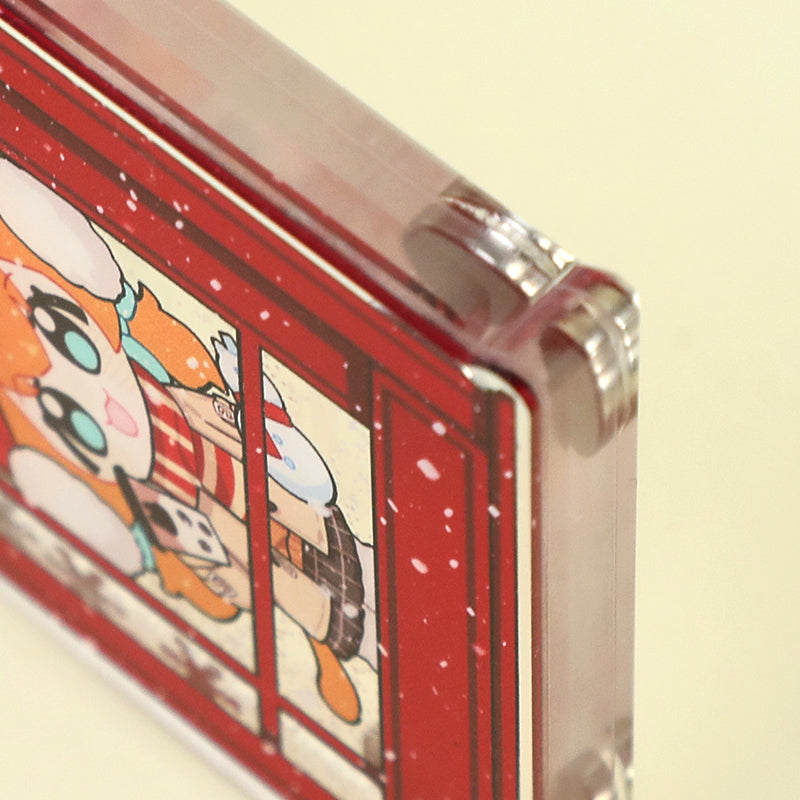 オリジナルグリッターオイル入りシャカシャカマグネット（オイル充填済）