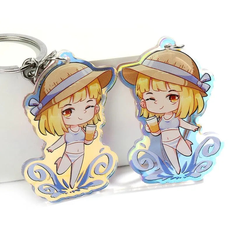 Aurora Acrylic Keychain