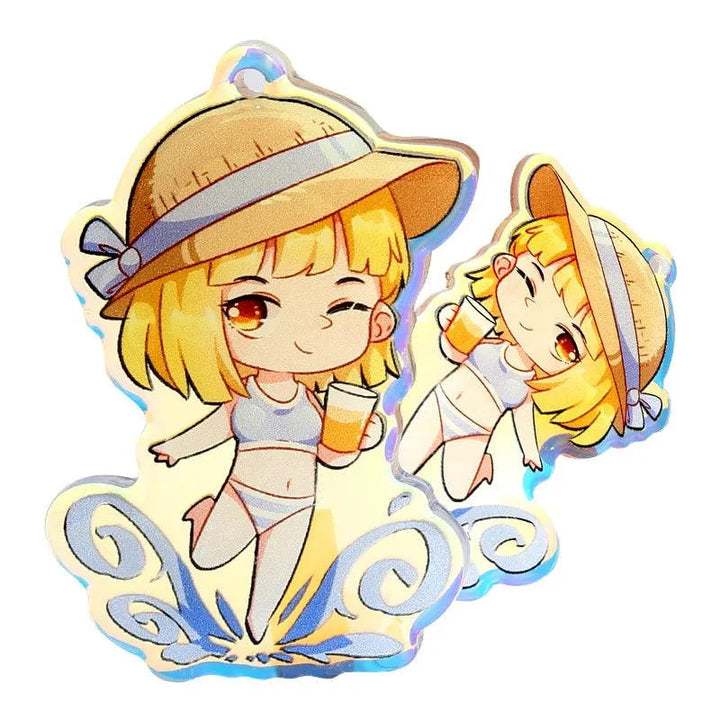 Aurora Acrylic Keychain